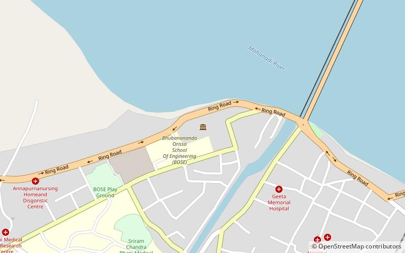 odisha state maritime museum cuttack location map