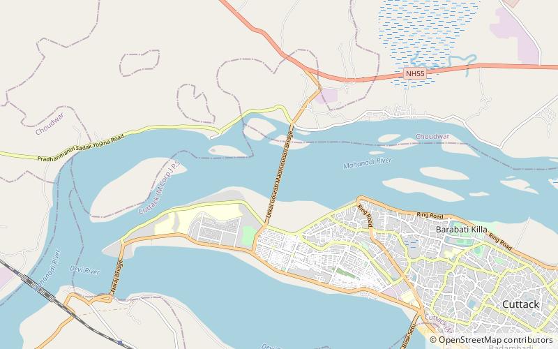Utkal Gourab Madhusudan Setu location map