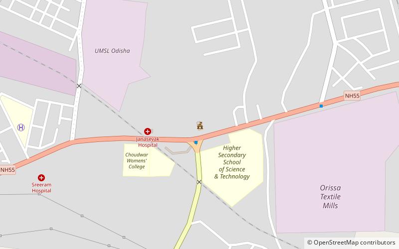 institute of textile technology itt cuttack location map
