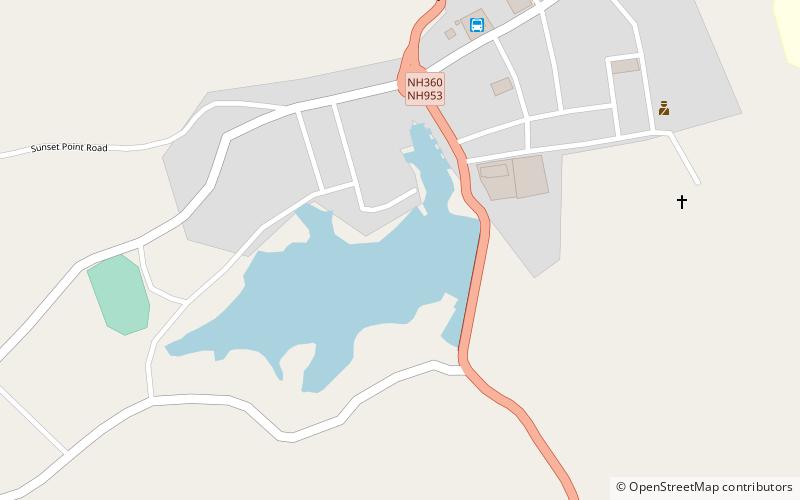 saputara lake location map