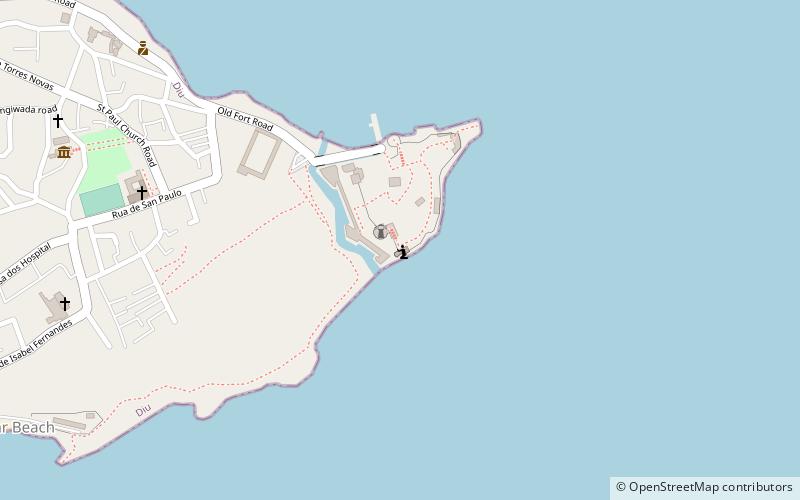 St. Tigo Chapel location map