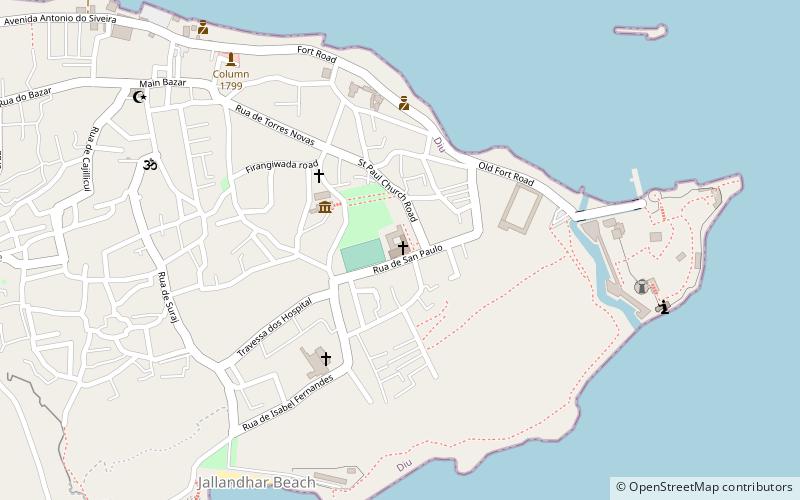 St. Paul's Church location map