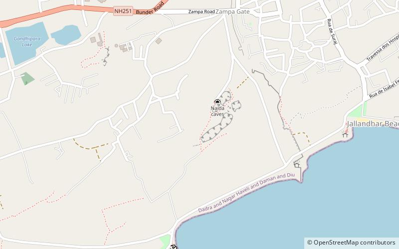 Simbor location map