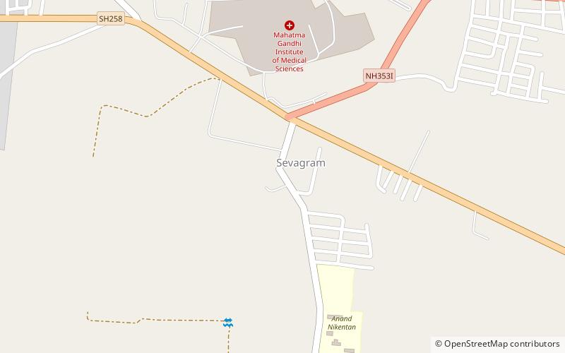 Sevagram location map