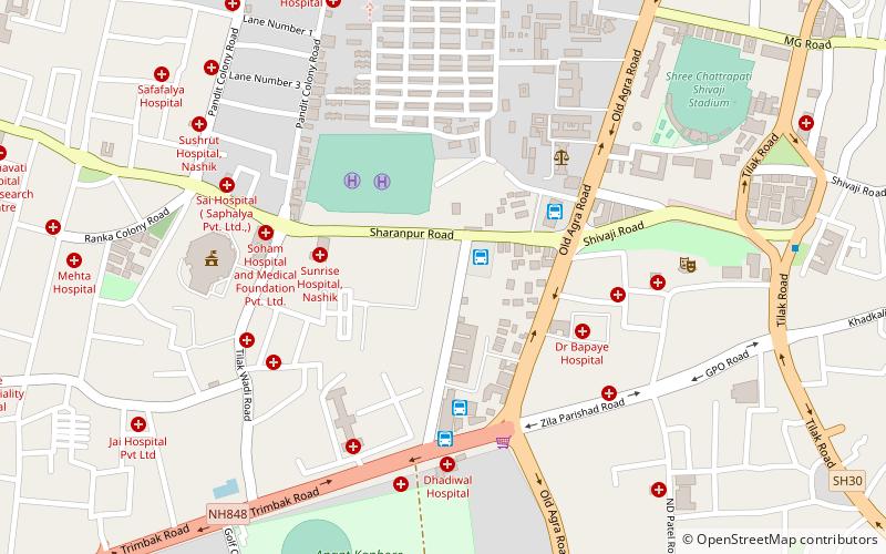 pinnacle mall nashik location map