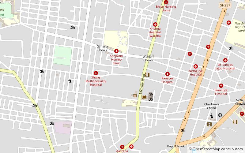 Mahatma Gandhi Institute for Rural Industrialization location map