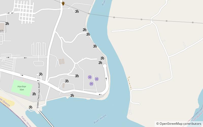 gita mandir somnath temple location map