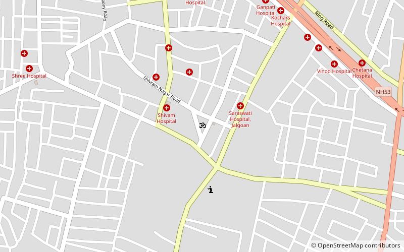 omkareshwar temple jalgaon location map