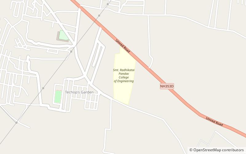 Smt. Radhikatai Pandav College of Engineering location map
