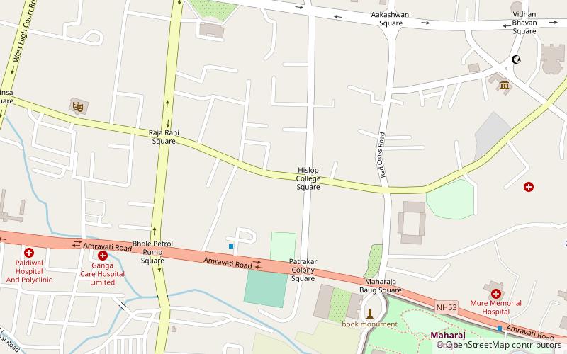 hislop college nagpur location map