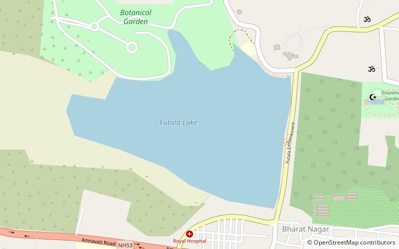 Futala Lake location map