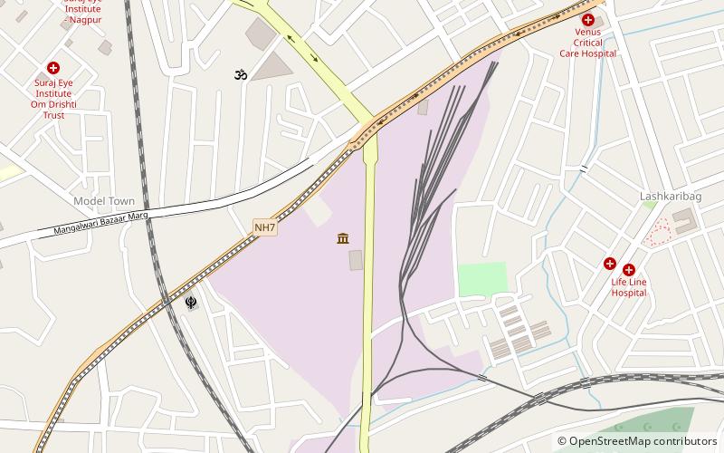 narrow gauge rail museum nagpur location map
