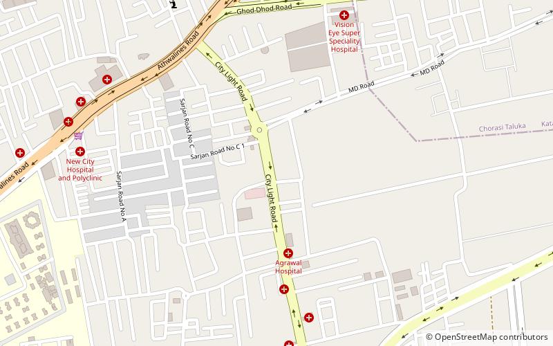 Science Centre location map