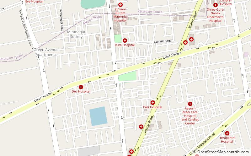 swam vivekanand surat location map