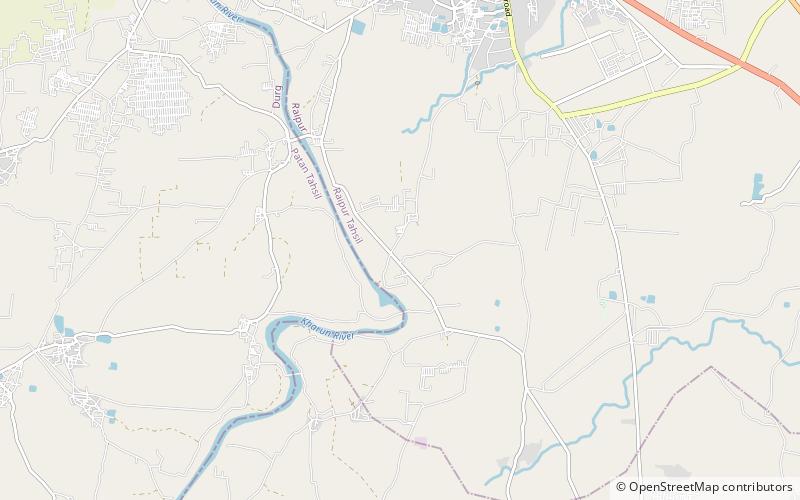 kushabhau thakre patrakarita avam jansanchar vishwavidyalaya raipur location map
