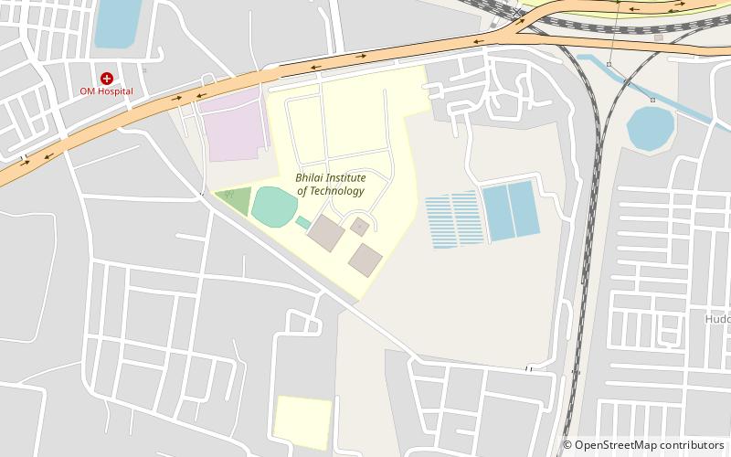 Institute of Engineering and Science IPS Academy location map