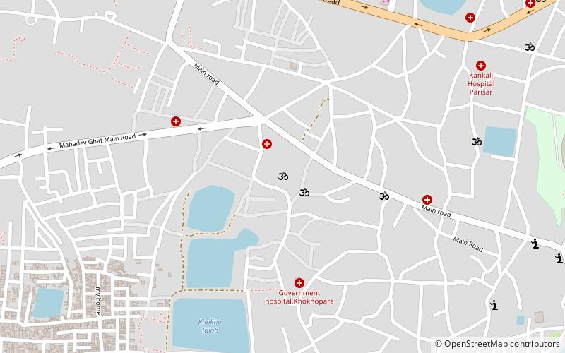 ram mandir raipur location map
