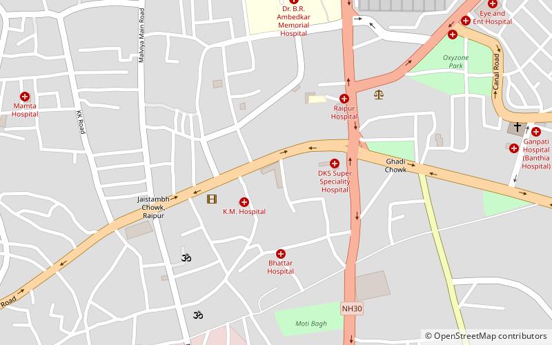 lalganga shopping mall raipur location map