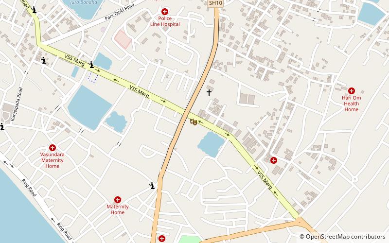 laxmi talkies sambalpur location map