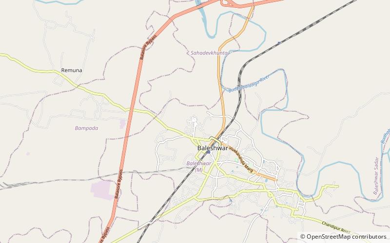 shiva mandir balasore location map
