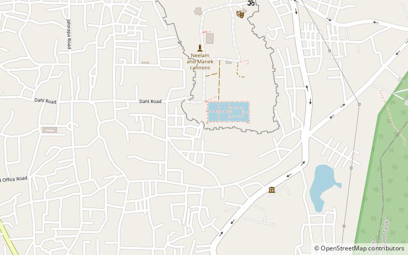 kandal cannon junagadh location map