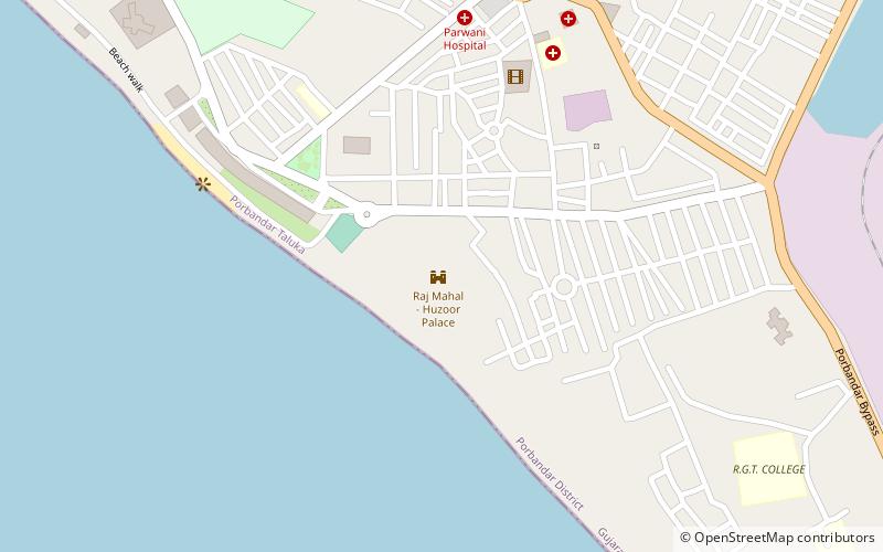 Huzoor Palace location map