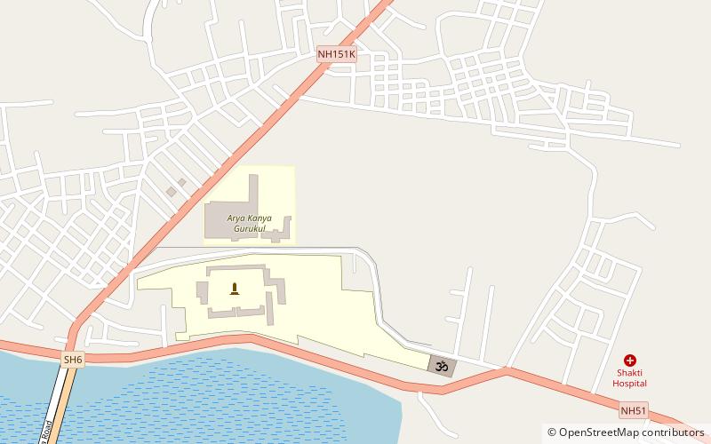 bharat mandir porbandar location map