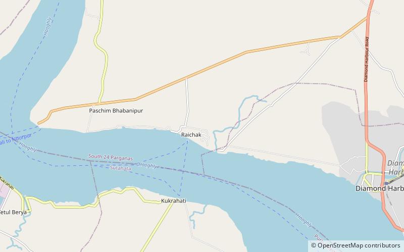 Raychak location map