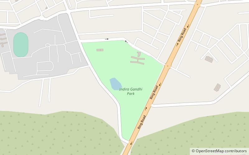 indira gandhi park rourkela location map