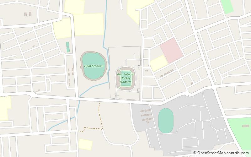 Biju Patnaik Hockey Stadium location map
