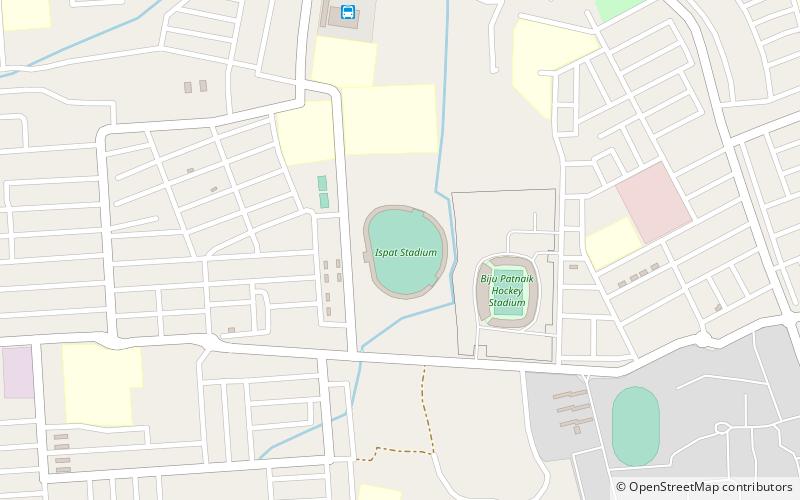 ispat stadium rurkela location map