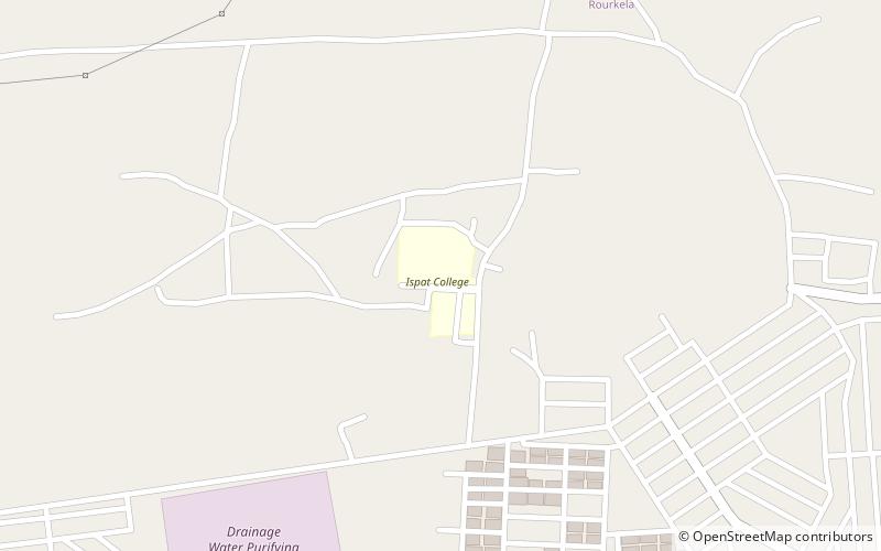 ispat autonomous college raurkela location map