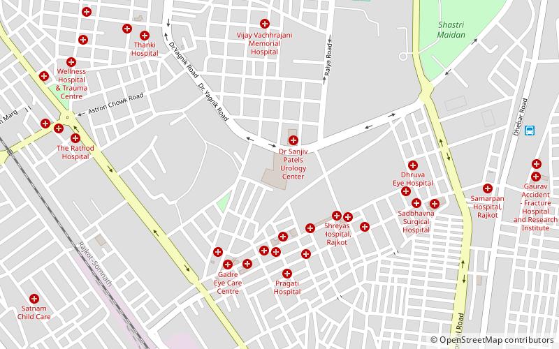 shri ramkrishna ashram rajkot location map