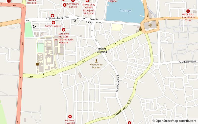 Khanderao Market location map