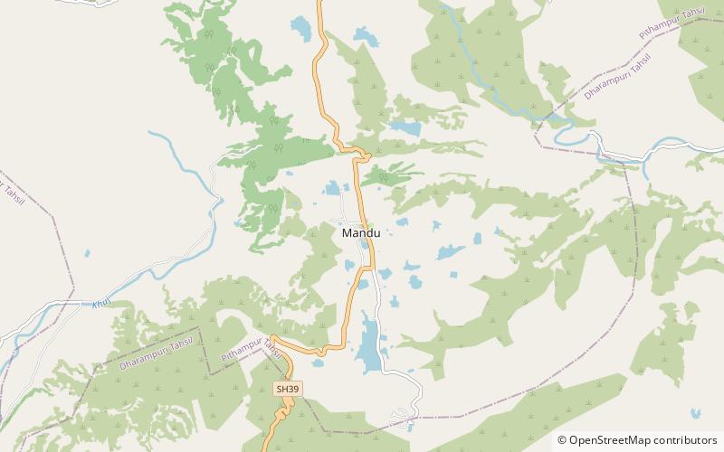 Jama Masjid location map