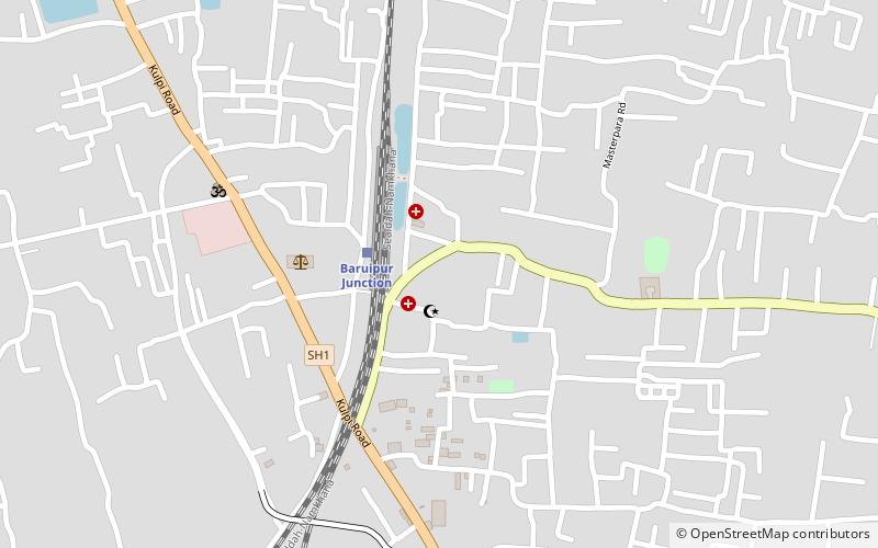 Baruipur location map