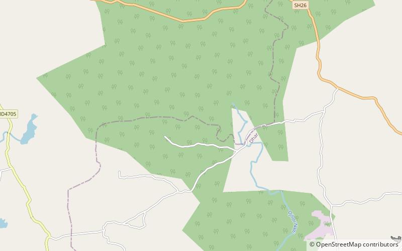 Bagh Prints of Madhya Pradesh location map
