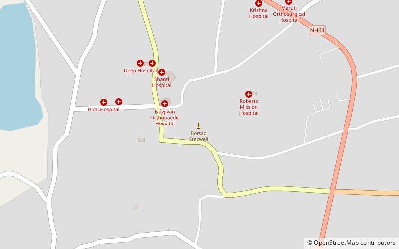 Borsad Stepwell location map