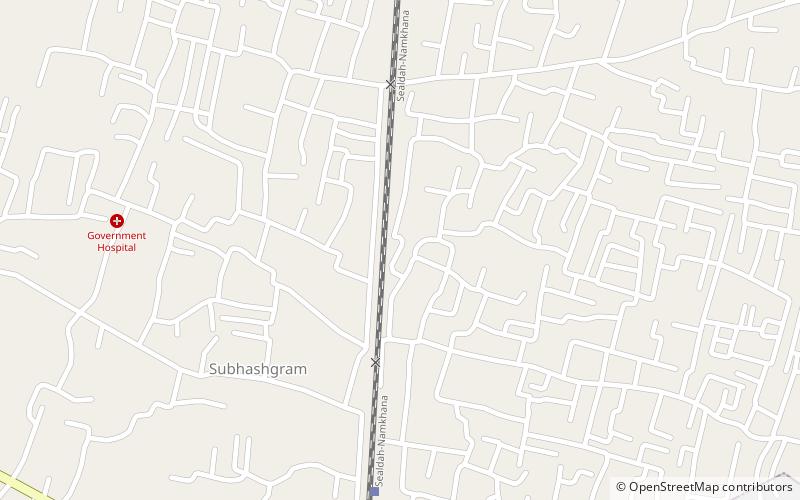 subhashgram kolkata location map