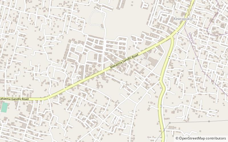 ramchandrapur kolkata location map
