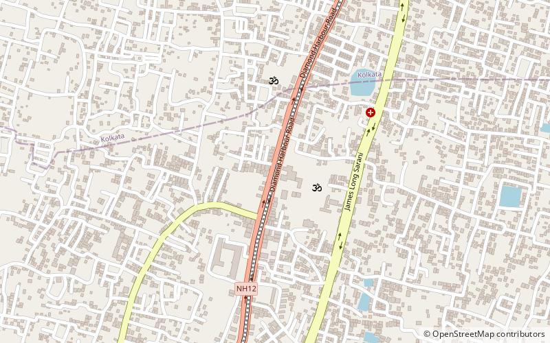 Thakurpukur location map
