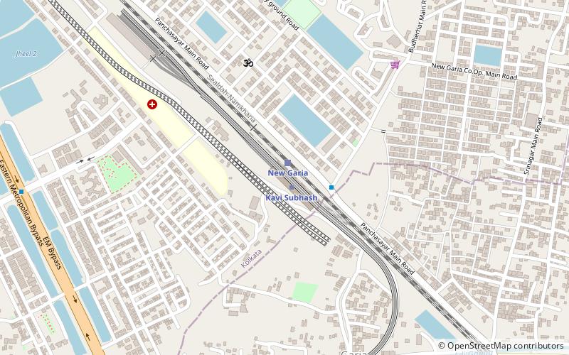 new garia kolkata location map