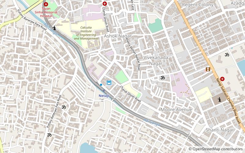 wireless park kolkata location map