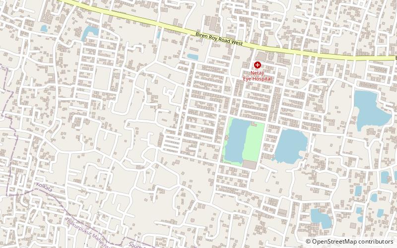 sarsuna satellite township calcuta location map