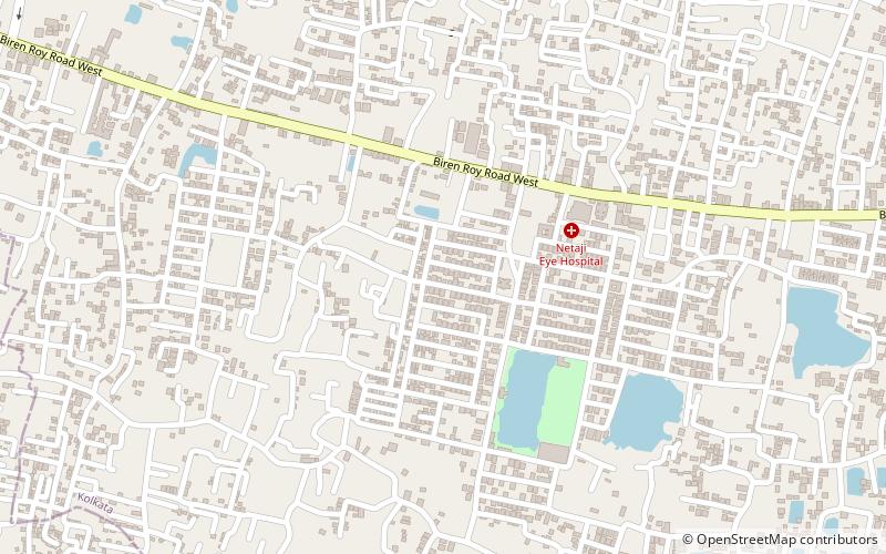 sarsuna calcuta location map