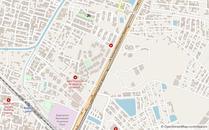 chak garia calcutta location map