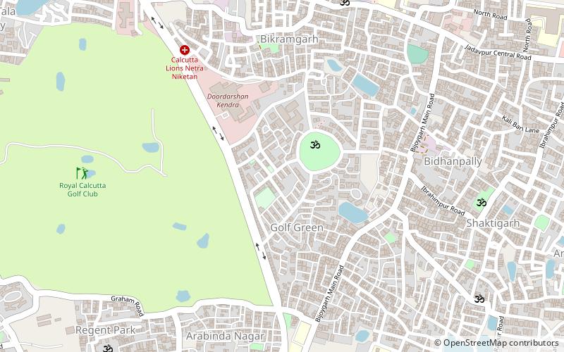 bijoygarh kalkutta location map