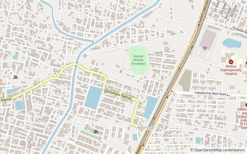 survey park kolkata location map