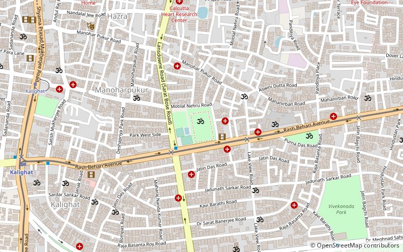 deshapriya park kolkata location map