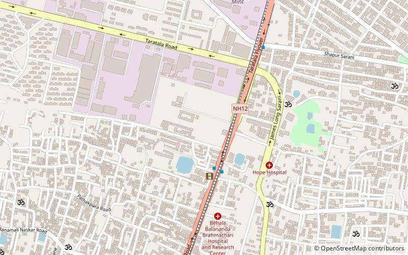 New Alipore location map
